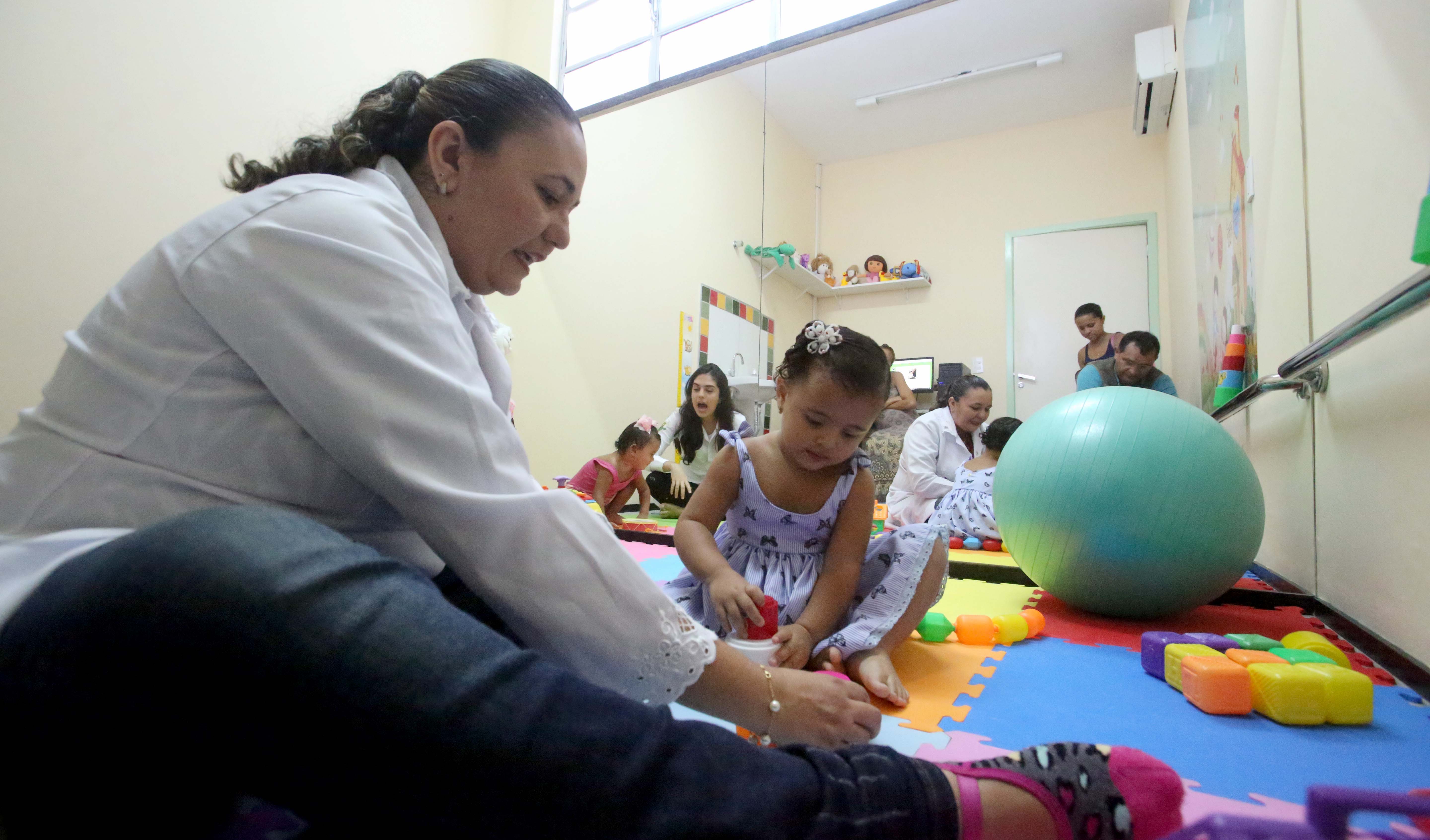 interior de um núcelo de desenvolvimento infantil